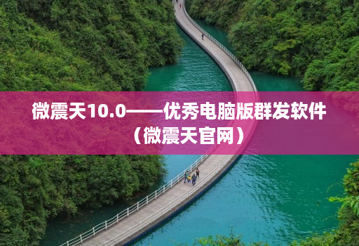 微震天10.0——优秀电脑版群发软件（微震天官网）