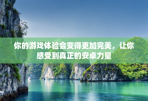 你的游戏体验会变得更加完美，让你感受到真正的<strong>安卓</strong>力量