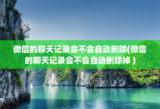 微信的聊天记录会不会自动删除(微信的聊天记录会不会自动删除掉 )