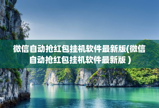 微信自动抢荭包挂机软件最新版(微信自动抢荭包挂机软件最新版 )