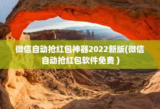 微信自动抢荭包神器2022新版(微信自动抢荭包软件免费 )