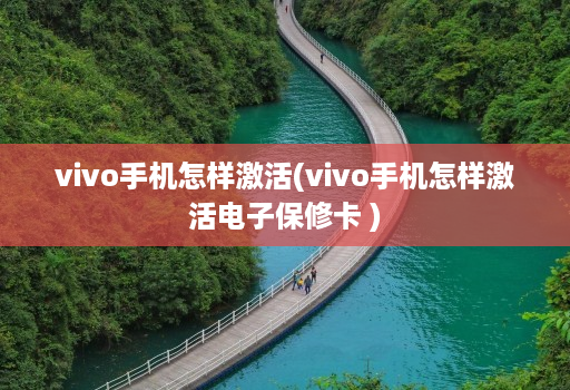 vivo手机怎样激活(vivo手机怎样激活电子保修卡 )