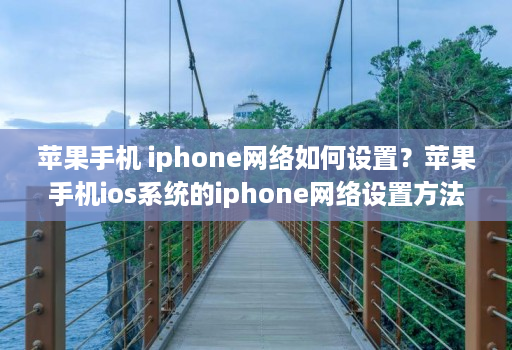 苹果手机 iphone网络如何设置？苹果手机ios系统的iphone网络设置方法【图文教程】